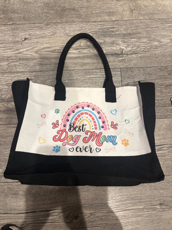 Handbags - Best Dog Mom Ever Women's Tote Bag
